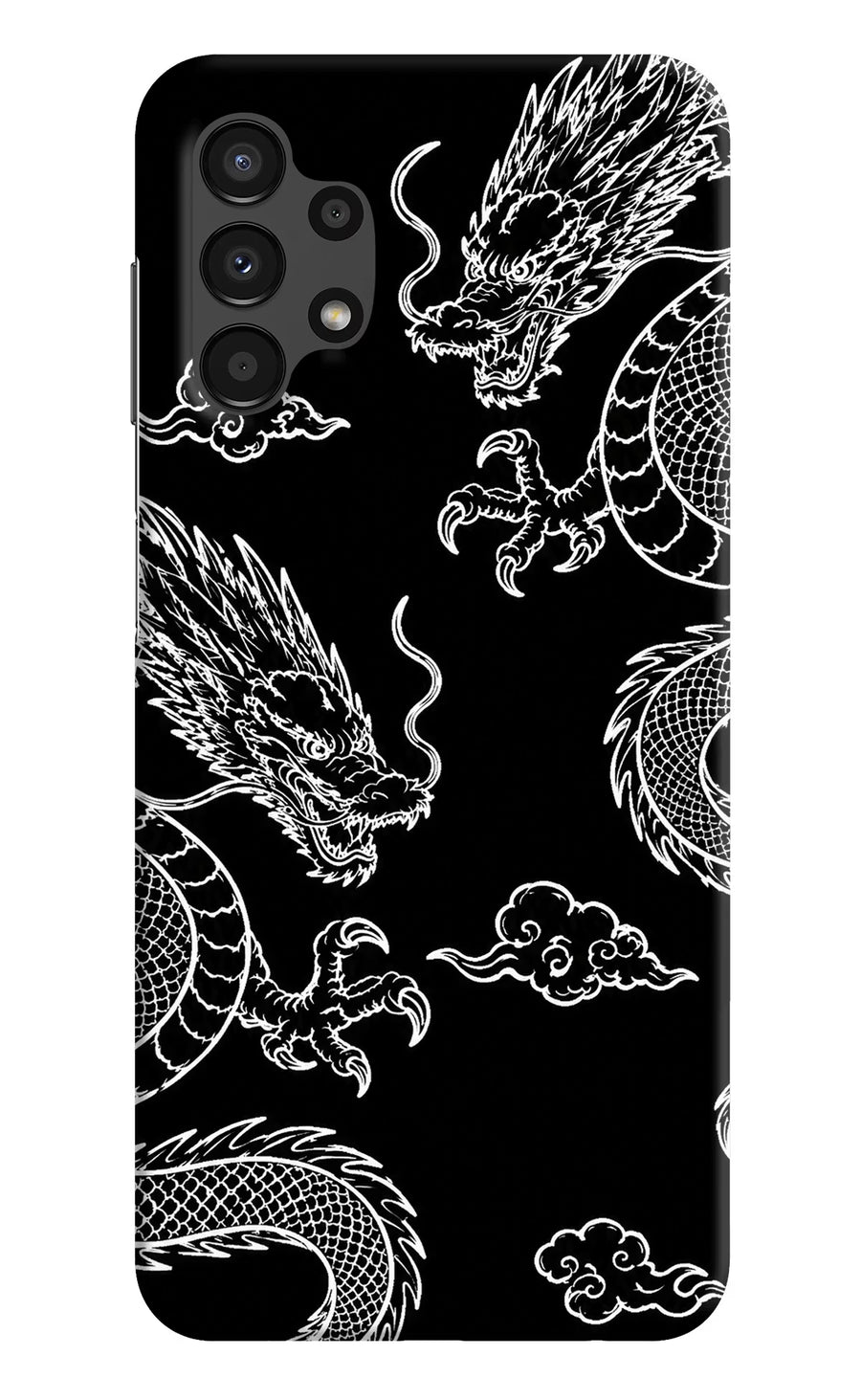 Twin Dragons Samsung A13 4G Back Cover, Hard case