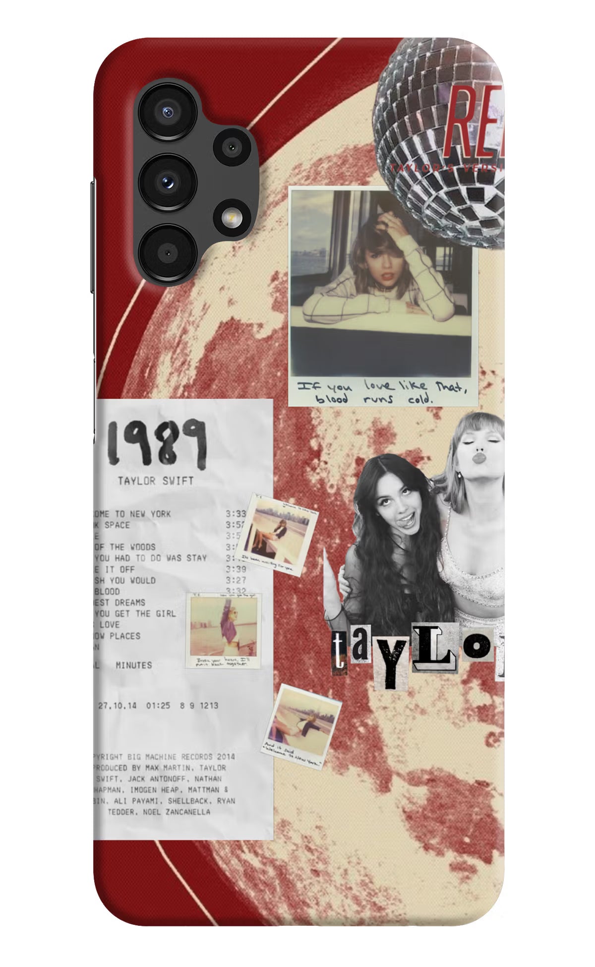 Taylor Swift Samsung A13 4G Back Cover