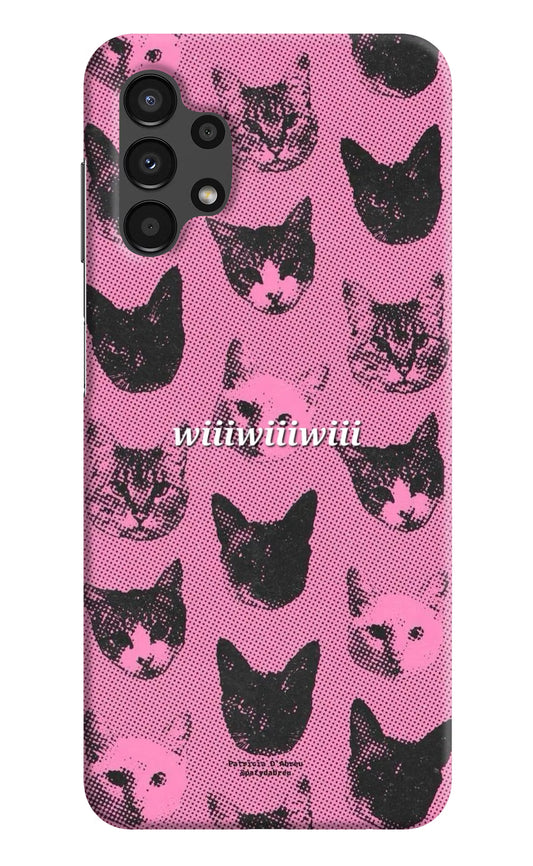 Pink Cats Samsung A13 4G Back Cover