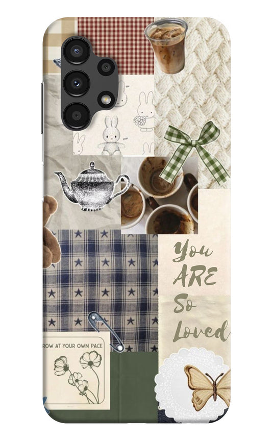 Cookie Samsung A13 4G Hard Case Back Cover by Casekaro