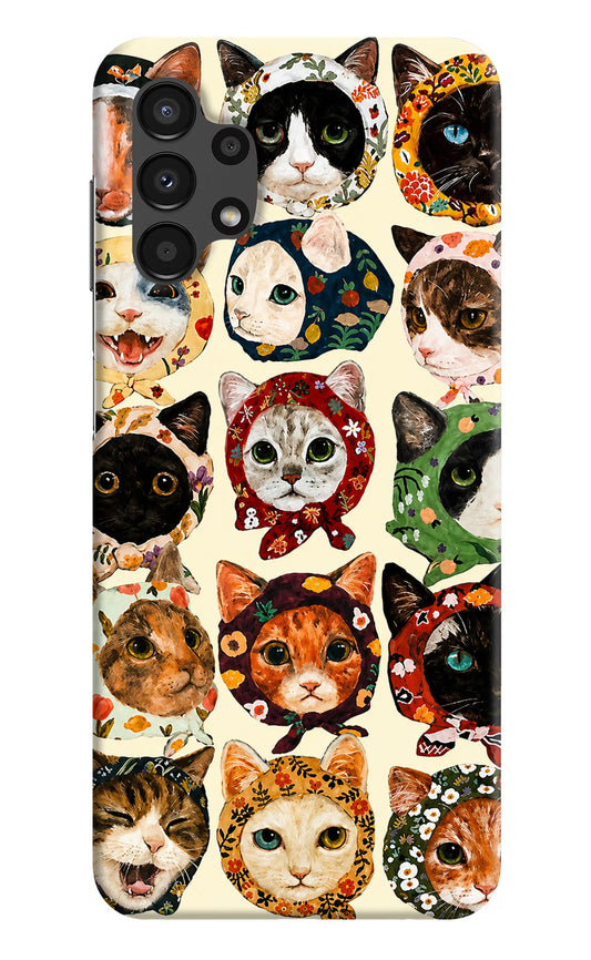 Cool Cat Samsung A13 4G Hard Case Back Cover by Casekaro