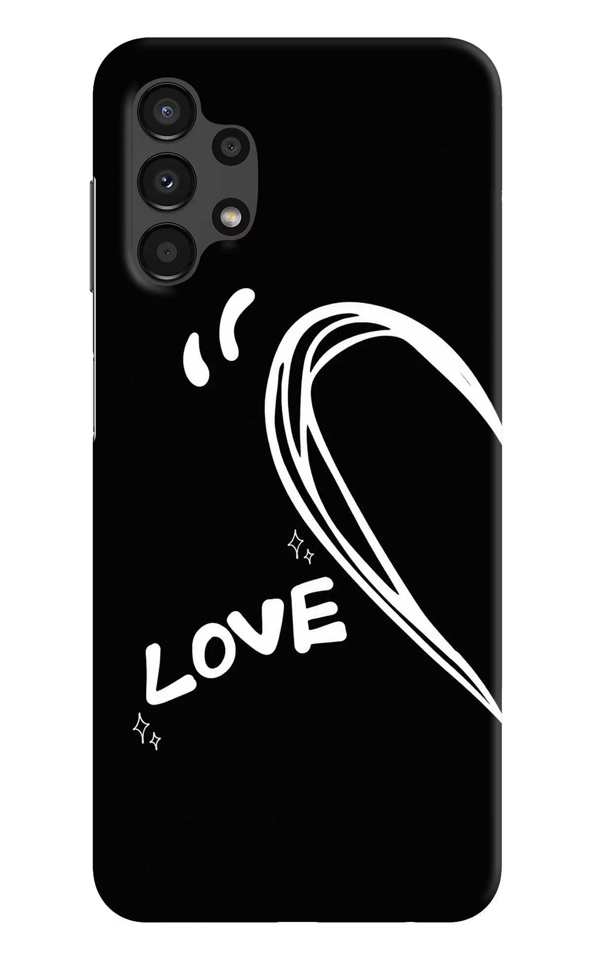 Love Line Samsung A13 4G Back Cover
