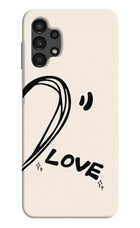 Soul Line Samsung A13 4G Hard Case Back Cover by Casekaro