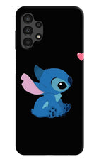 Stitch Crush Samsung A13 4G Hard Case Back Cover by Casekaro