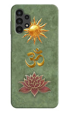 Om & Lotus Samsung A13 4G Back Cover