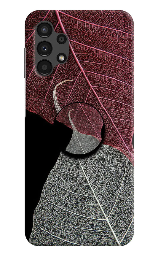 Leaf Pattern Samsung A13 4G Pop Case by Casekaro
