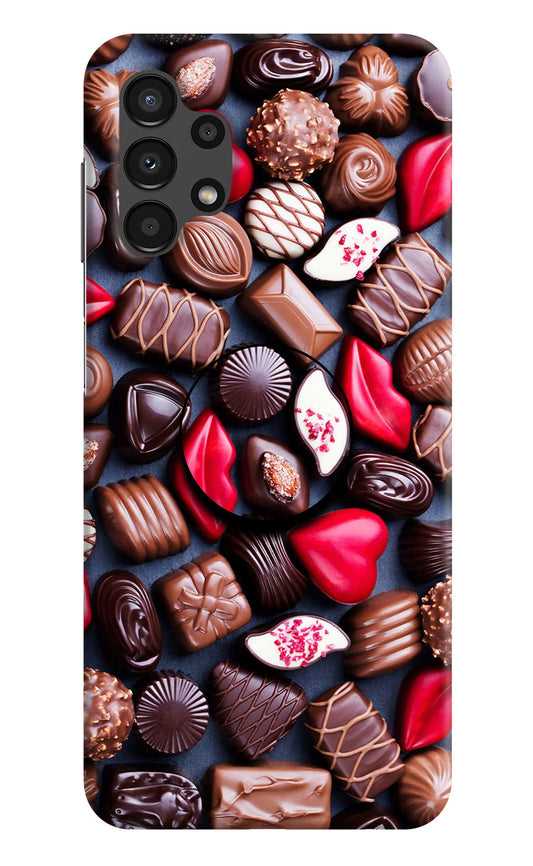 Chocolates Samsung A13 4G Pop Case by Casekaro
