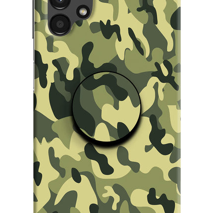 Camouflage Samsung A13 4G Pop Case by Casekaro
