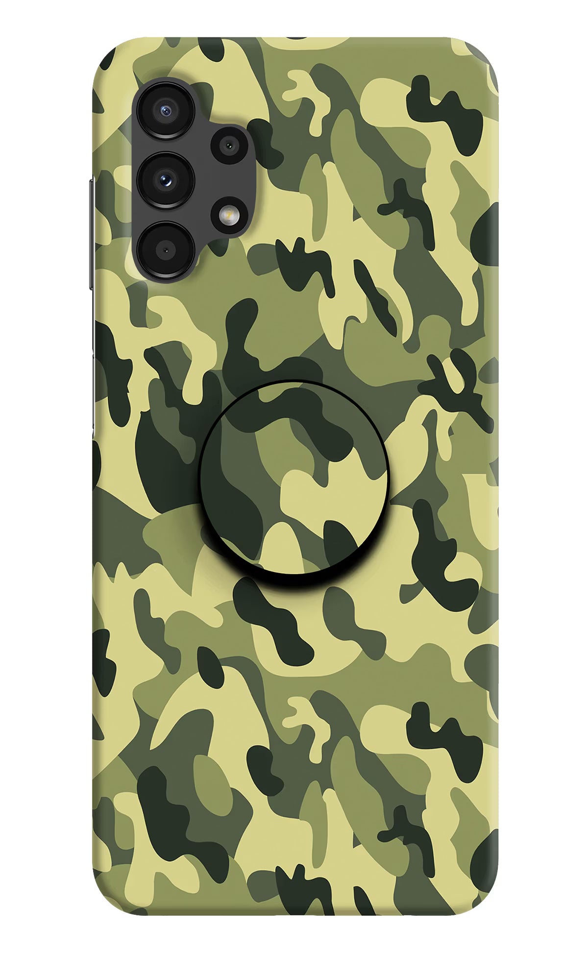 Camouflage Samsung A13 4G Pop Case by Casekaro