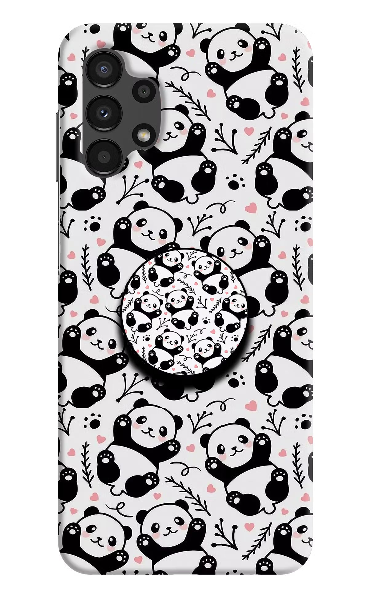 Cute Panda Samsung A13 4G Pop Case by Casekaro