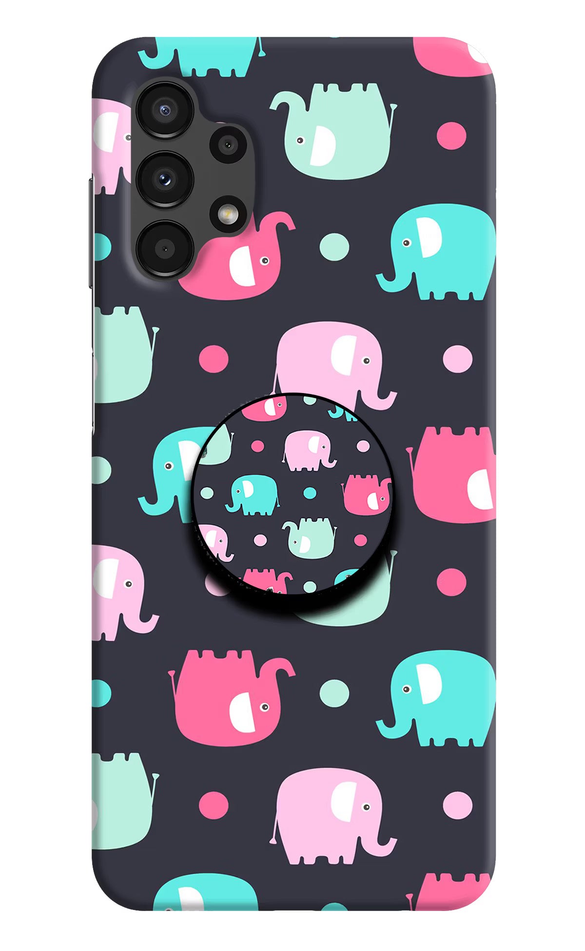 Baby Elephants Samsung A13 4G Pop Case by Casekaro