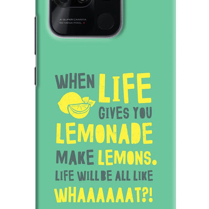 Quote Redmi 10/10 Power Hard Case Back Cover by Casekaro