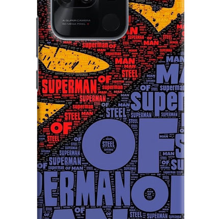 Superman Redmi 10/10 Power Hard Case Back Cover by Casekaro