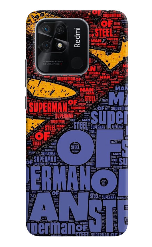 Superman Redmi 10/10 Power Hard Case Back Cover by Casekaro