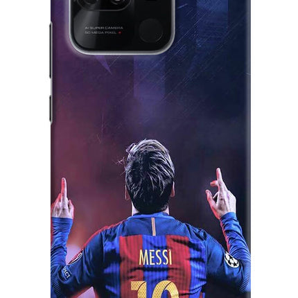 Messi Redmi 10/10 Power Hard Case Back Cover by Casekaro