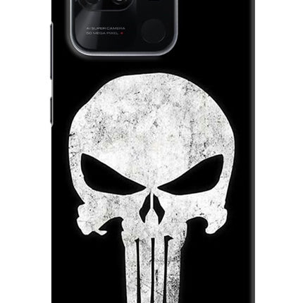 Punisher Skull Redmi 10/10 Power Hard Case Back Cover by Casekaro