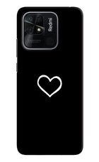 Heart Redmi 10/10 Power Hard Case Back Cover by Casekaro