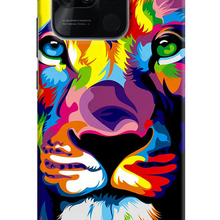 Lion Redmi 10/10 Power Hard Case Back Cover by Casekaro