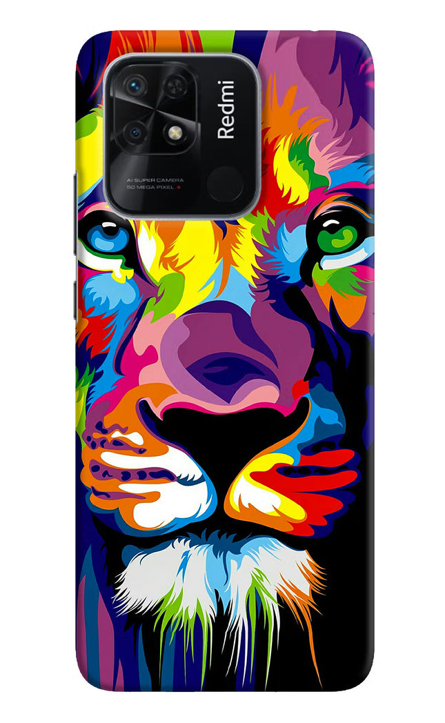 Lion Redmi 10/10 Power Hard Case Back Cover by Casekaro