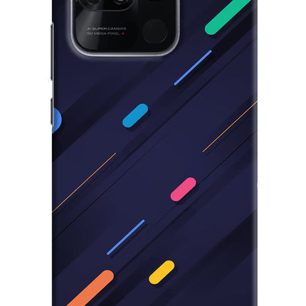 Abstract Design Redmi 10/10 Power Hard Case Back Cover by Casekaro
