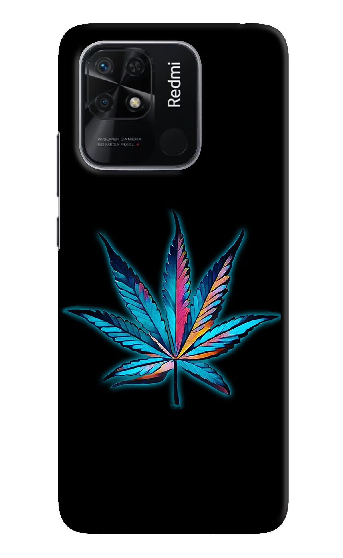 Weed Redmi 10/10 Power Hard Case Back Cover by Casekaro