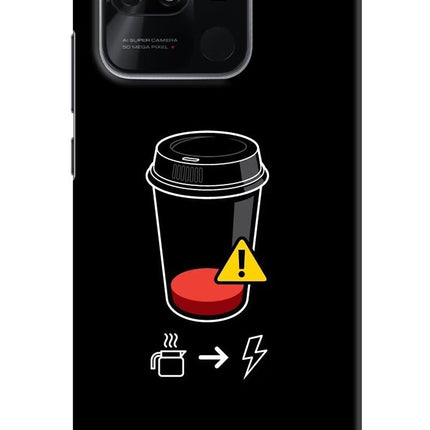 Coffee Redmi 10/10 Power Hard Case Back Cover by Casekaro