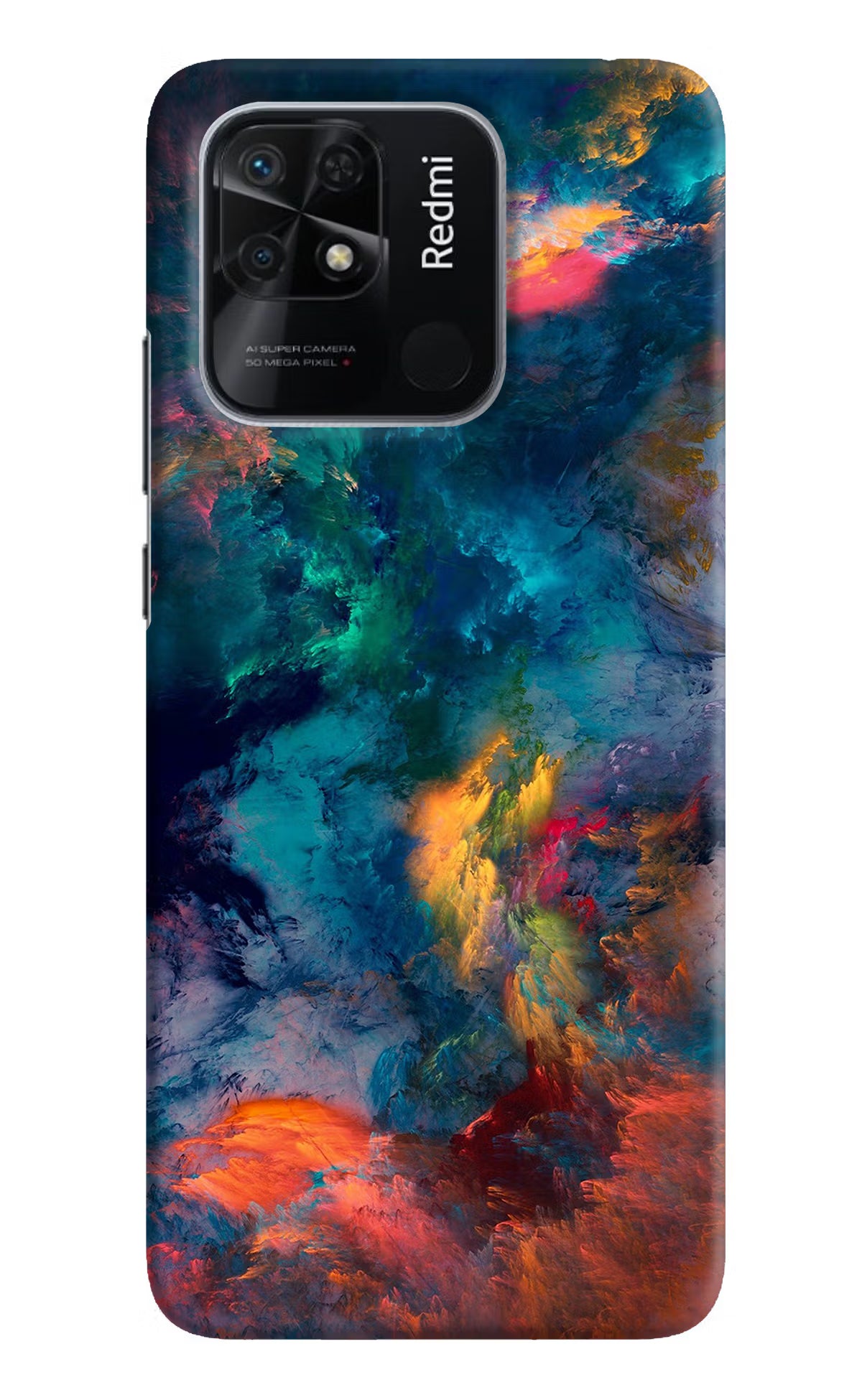 Artwork Paint Redmi 10/10 Power Hard Case Back Cover by Casekaro