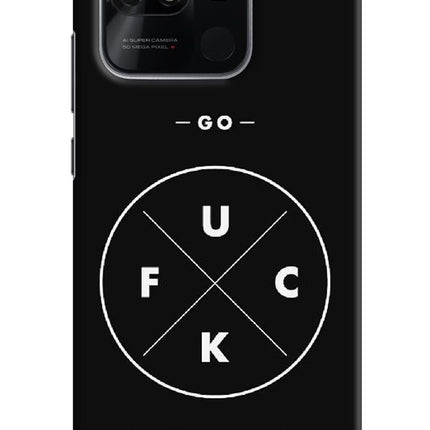 Go Fuck Yourself Redmi 10/10 Power Hard Case Back Cover by Casekaro