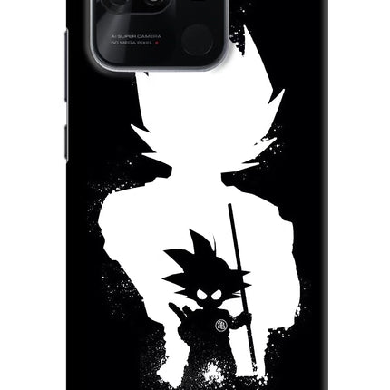 Goku Shadow Redmi 10/10 Power Hard Case Back Cover by Casekaro