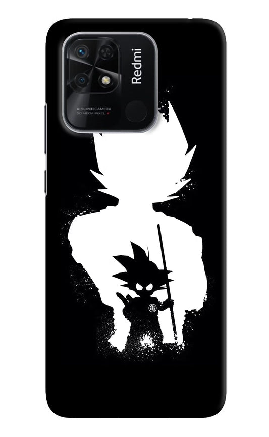 Goku Shadow Redmi 10/10 Power Hard Case Back Cover by Casekaro