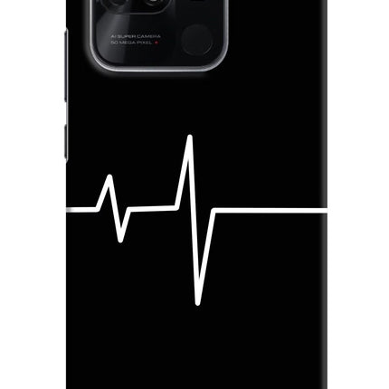 Heart Beats Redmi 10/10 Power Hard Case Back Cover by Casekaro