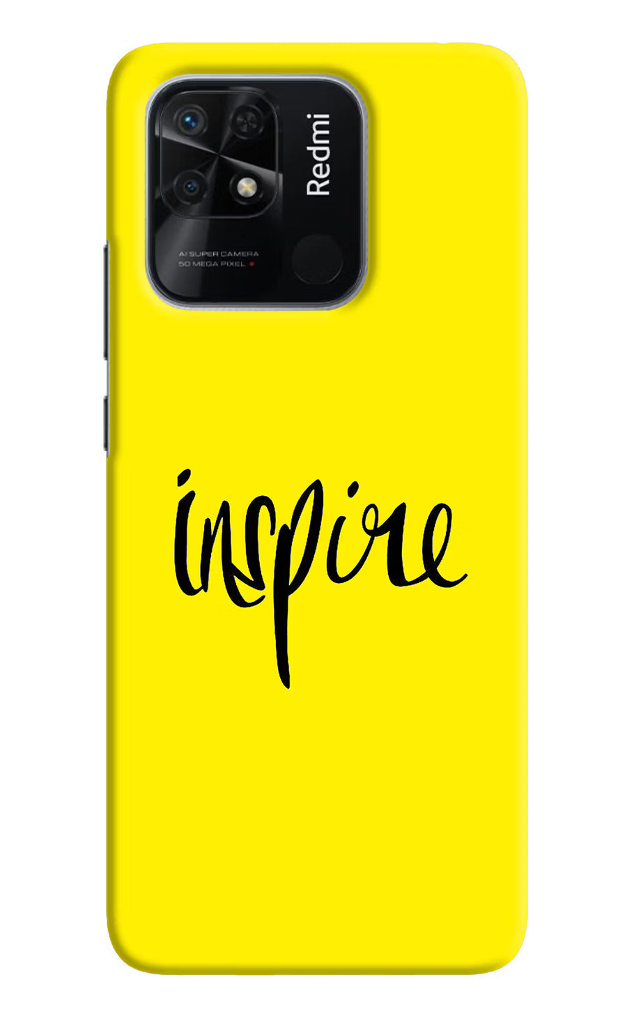 Inspire Redmi 10/10 Power Back Cover, Hard case