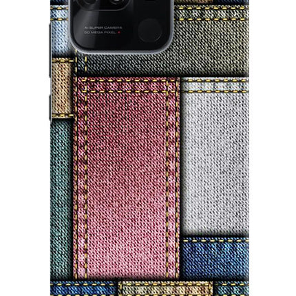 Multicolor Jeans Redmi 10/10 Power Hard Case Back Cover by Casekaro