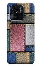 Multicolor Jeans Redmi 10/10 Power Hard Case Back Cover by Casekaro
