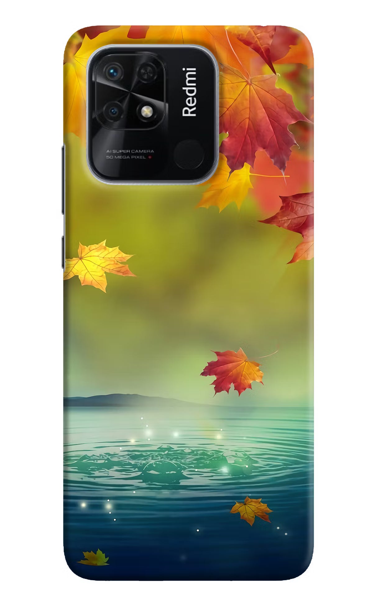 Flowers Redmi 10/10 Power Hard Case Back Cover by Casekaro