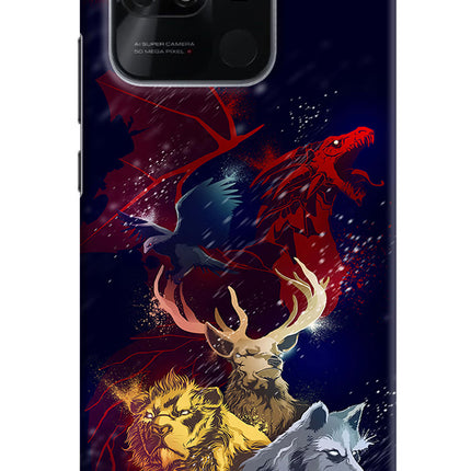 Game Of Thrones Redmi 10/10 Power Hard Case Back Cover by Casekaro