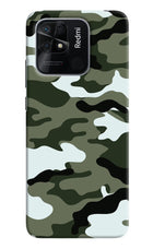 Camouflage Redmi 10/10 Power Hard Case Back Cover by Casekaro