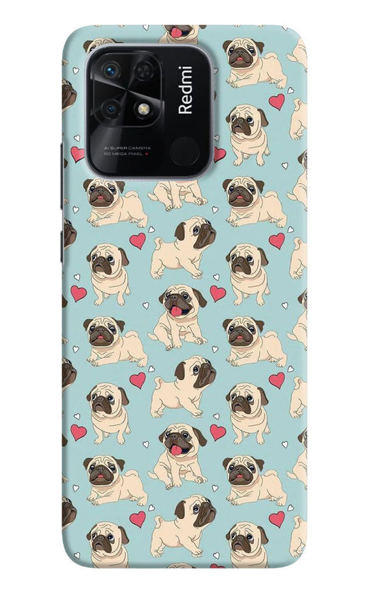 Pug Dog Redmi 10/10 Power Hard Case Back Cover by Casekaro