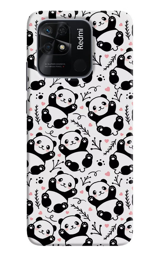 Cute Panda Redmi 10/10 Power Hard Case Back Cover by Casekaro