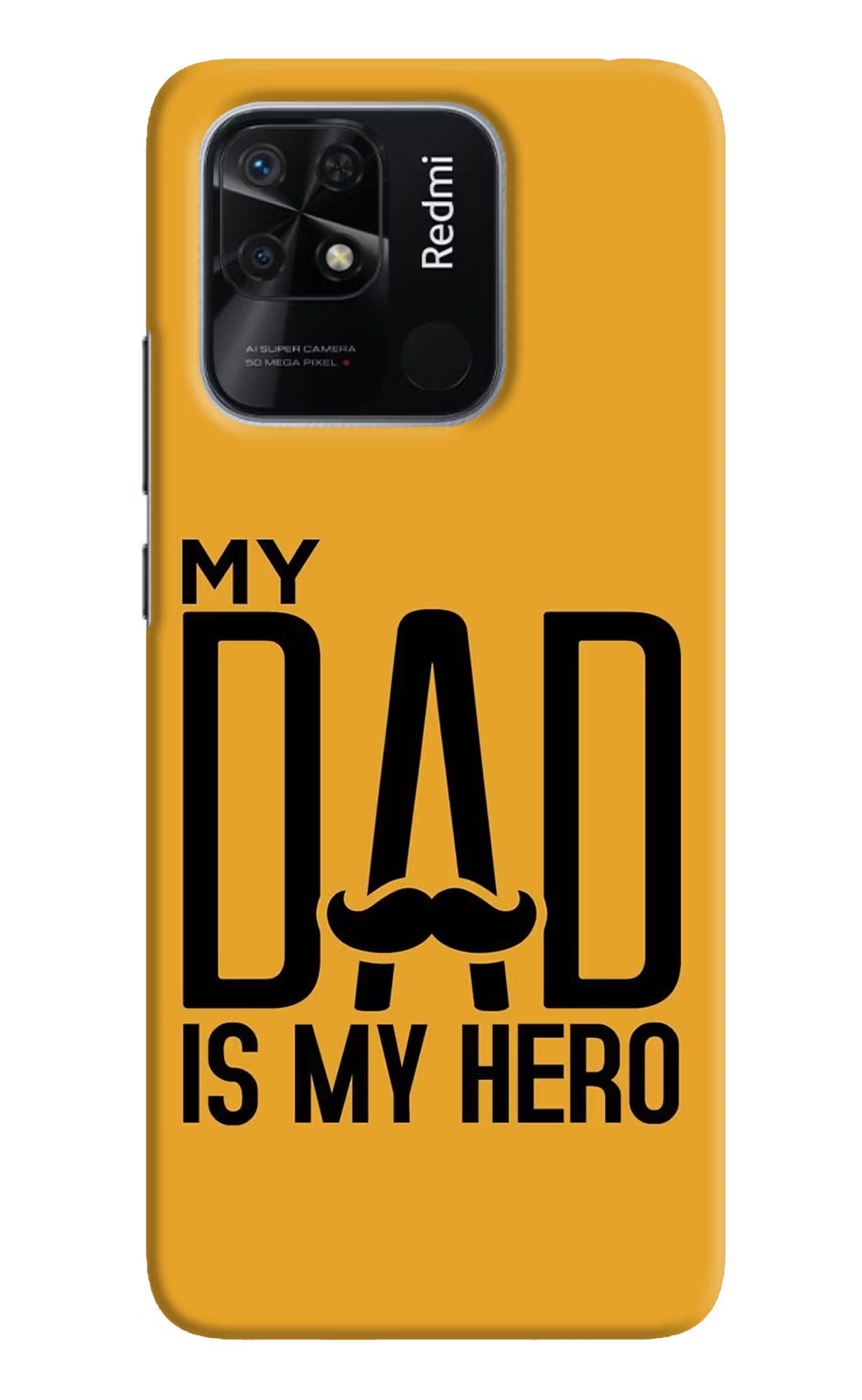 My Dad Is My Hero Redmi 10/10 Power Hard Case Back Cover by Casekaro
