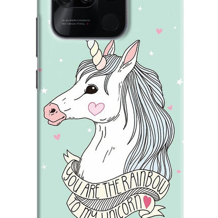 Unicorn Wallpaper Redmi 10/10 Power Hard Case Back Cover by Casekaro