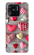 Love Wallpaper Redmi 10/10 Power Hard Case Back Cover by Casekaro
