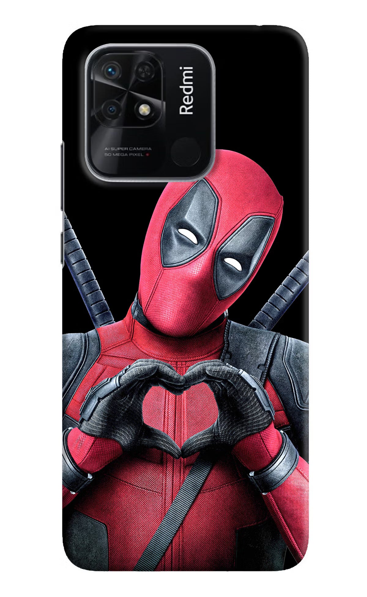 Deadpool Redmi 10/10 Power Hard Case Back Cover by Casekaro