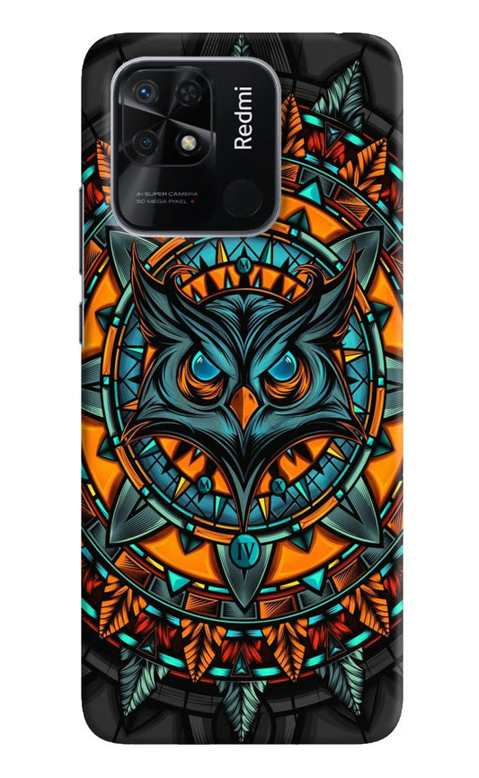 Angry Owl Art Redmi 10/10 Power Hard Case Back Cover by Casekaro