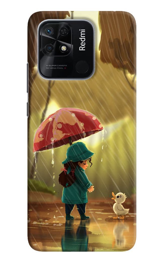 Rainy Day Redmi 10/10 Power Hard Case Back Cover by Casekaro