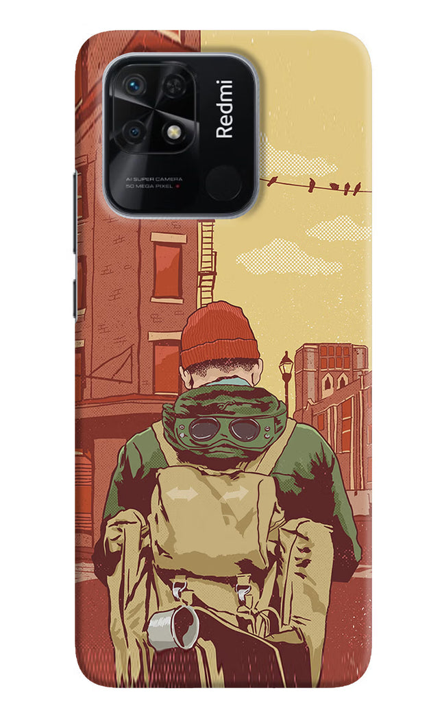 Adventurous Redmi 10/10 Power Hard Case Back Cover by Casekaro