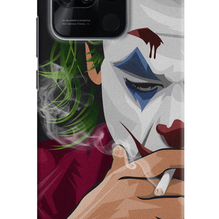 Joker Smoking Redmi 10/10 Power Hard Case Back Cover by Casekaro