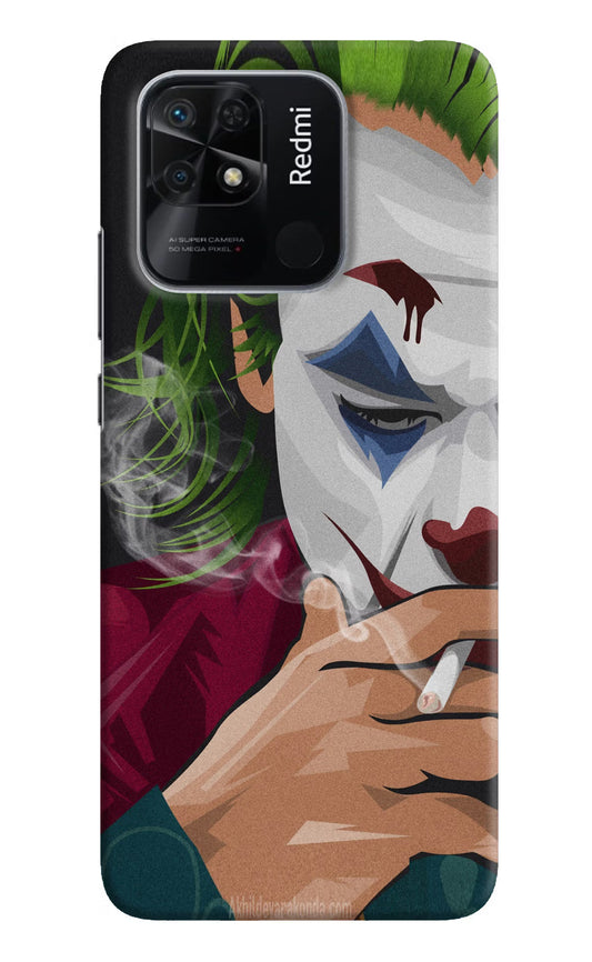 Joker Smoking Redmi 10/10 Power Hard Case Back Cover by Casekaro