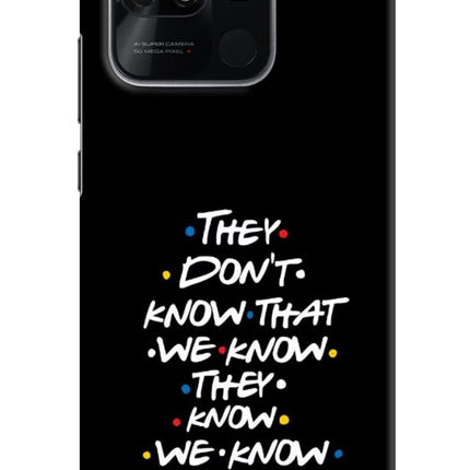 FRIENDS Dialogue Redmi 10/10 Power Hard Case Back Cover by Casekaro
