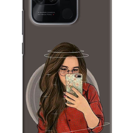 Selfie Queen Redmi 10/10 Power Hard Case Back Cover by Casekaro